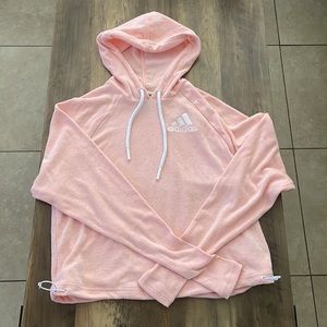 Adidas pink hoodie